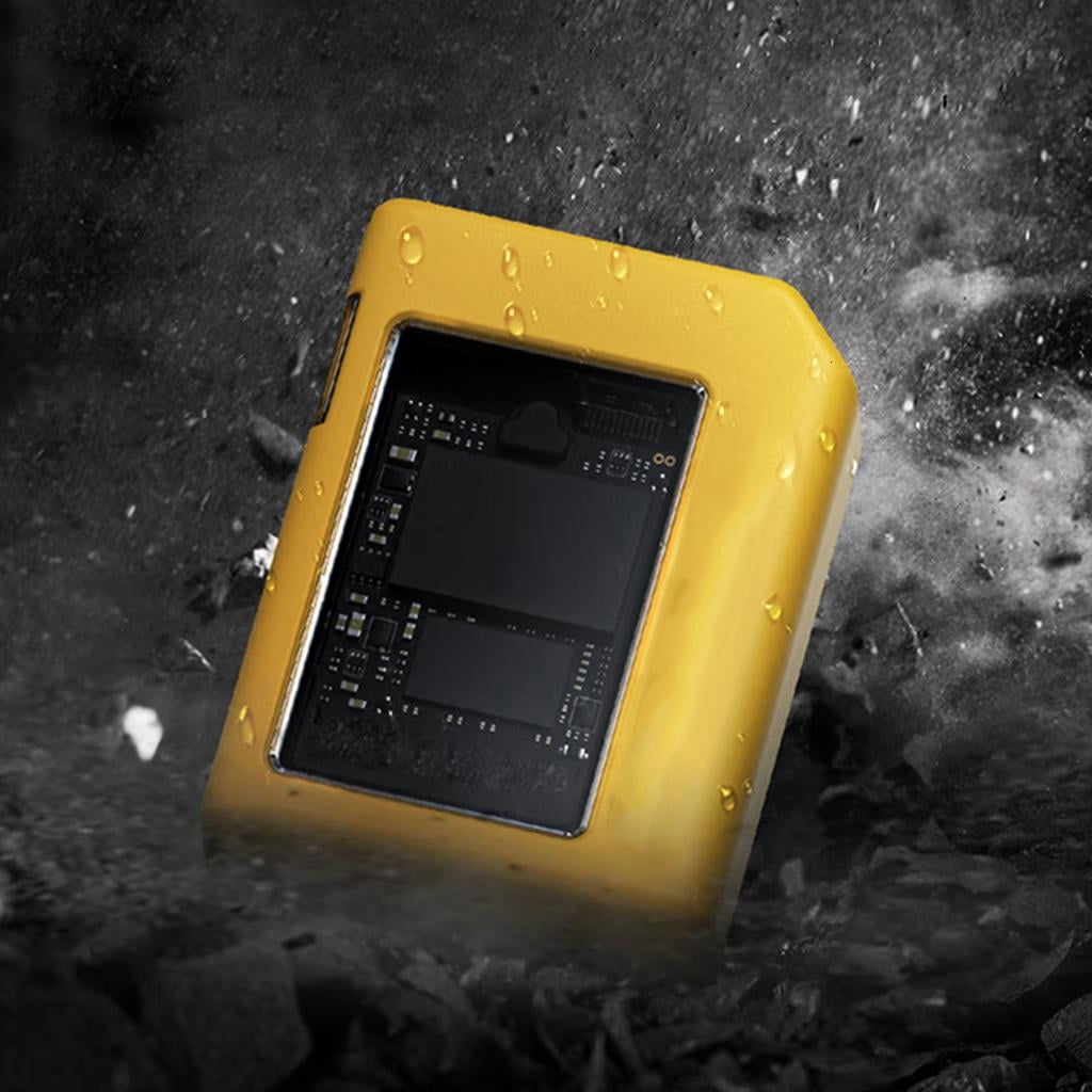 HONCLL Portable M.2 NVMe SSDs Enclosure, USB C 3.2 10Gbps Fast Speed Data Transfer for 2230 SSDs, Active Cooling System