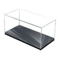 thumbnail image 2 of figatia Acrylic Display Case Storage for Collectibles Small Toys Mini Action Figures Black Base, 2 of 8