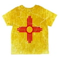 thumbnail image 2 of New Mexico Vintage Distressed State Flag All Over Toddler T Shirt Multi 6T, 2 of 2