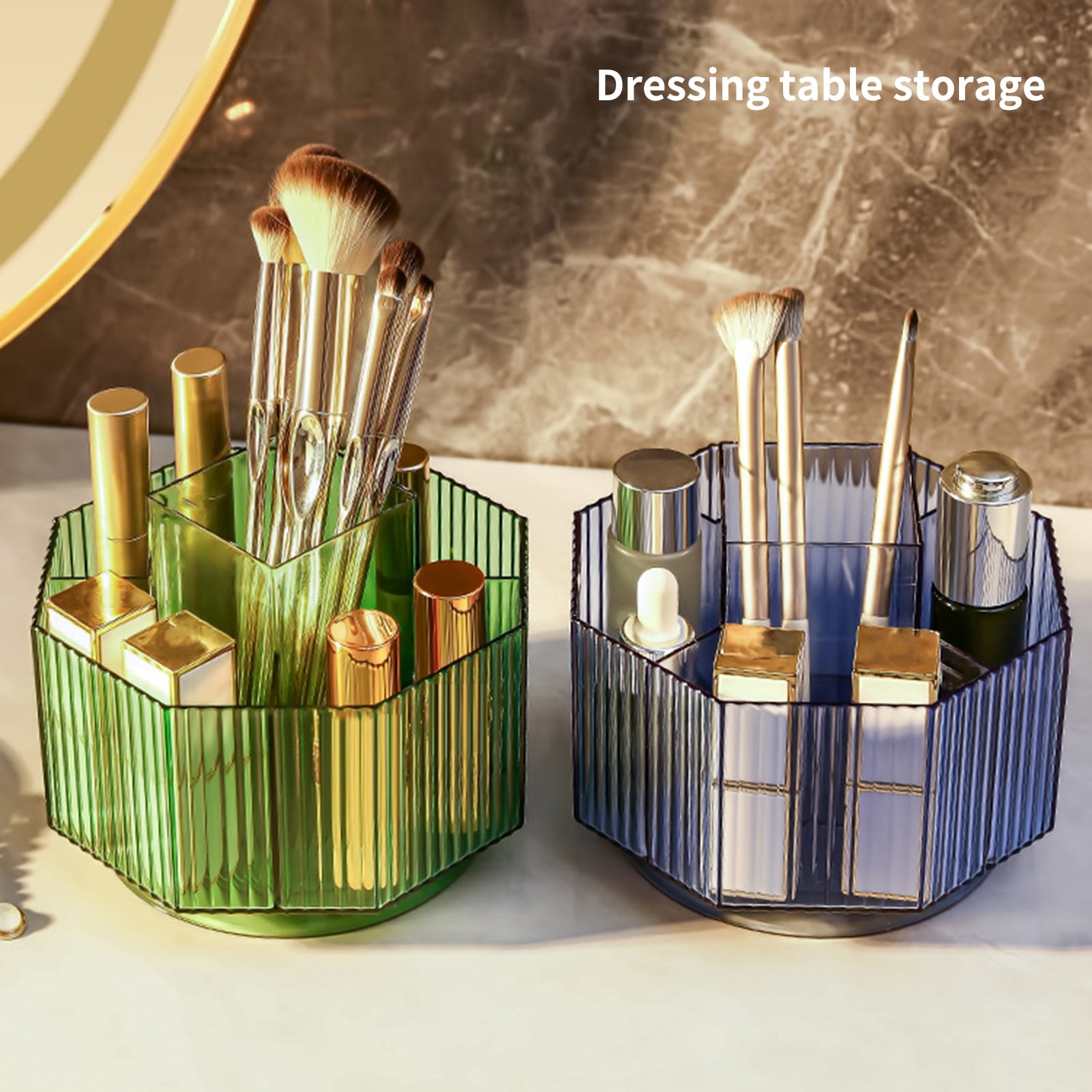 Yesbay Pencil Holder Large Opening 360 Degree Rotatable Classify