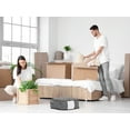 thumbnail image 6 of Unique Bargains 1 Pack Clothes Storage Bags Moving Bags Grey 19.5*14*8in, 6 of 7