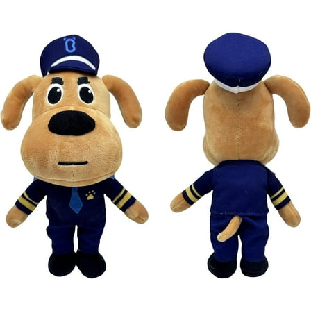 Sheriff Labrador Soft Plush Toy, PP Cotton, 9.8"