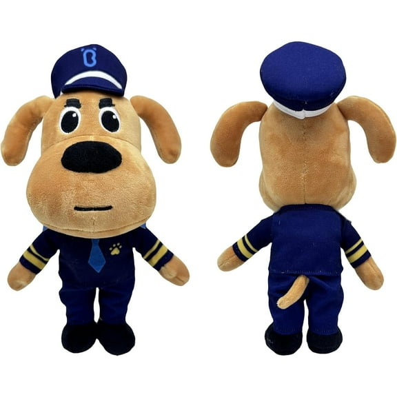 Sheriff Labrador Soft Plush Toy, PP Cotton, 9.8"