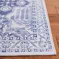 thumbnail image 4 of SAFAVIEH Tucson Jantar Traditional Machine Washable Area Rug, 9' x 12', Grey/Navy, 4 of 9