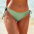 thumbnail image 2 of MSJUHEG Bathing Suit Bottoms for Women,Seamless Bikini Bottom,Ruched Bikini Bottoms,Mid Waist Bikini Bottoms,Full Coverage Bikini Bottom,High Waisted Bikini Bottoms,Ruched Scrunch Swim Bottom Green L, 2 of 8