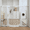white, variant on Fairy Baby Tall Clear Baby Safety Gate with Wall Protectors 29-47 in Wide Pressure Mounted Gates White