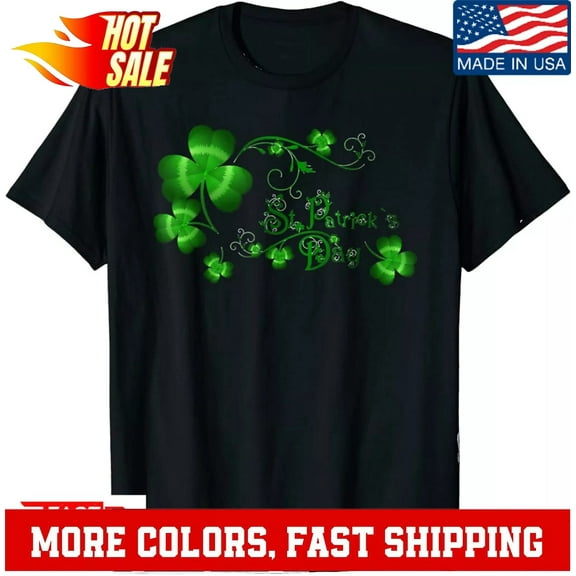 Simple Fit Happy St Patricks Day And Shamrock Classic T-Shirt, Nice St. Patrick'S Day Shirt Gift For Him/Her Gift For Him/Her