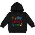 thumbnail image 2 of Inktastic My Gigi Loves Me Grandchild Toddler Hoodie, 2 of 4