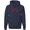 Navy, variant on , SRT Demon Speedster Racing Car Silhouette Emblem Cars and Trucks Graphic Hoodie Sweatshirt