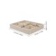 thumbnail image 2 of BESTYASH 4Ud Decorativa Para Exhibir Y Almacenar En Beige Resistente A Rayones, 2 of 8