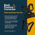 thumbnail image 3 of Corrector de Postura para Adulto Talla M | Ajustable con Correas | Malla Transpirable | B Life, 3 of 6