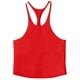 thumbnail image 5 of Ceisia Men's Slim Fit Solid Color Cotton Stringer Tank Top for Gym & Training Gift, 5 of 7