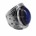 thumbnail image 2 of Ovalado Hermoso Del Humor De La Piedra Preciosa Multicolor De Las Mujeres De Los Hombres Del Cambio - 22mm Sunnimix Anillo del humor, 2 of 7