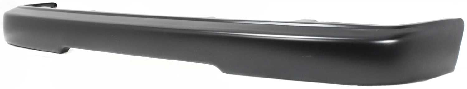 Replacement 3922 Bumper Compatible with 1995-1997 Toyota Tacoma Front Extended Cab Pickup Painted Black