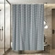 thumbnail image 5 of Cortina de ducha impermeable y gruesa | Diseño sin agujeros con ganchos incluidos | Cortina de baño estampada | 180 x 120 cm (70,86 x 47,24 pulgadas), 5 of 6