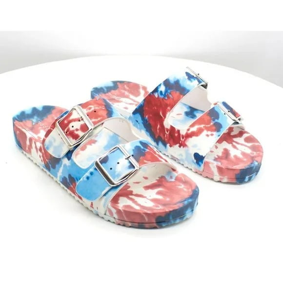 Madden Girl Teddy Footbed Sandals (Size 7)