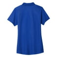 thumbnail image 6 of Yellow Rooster Women's EZPerformance Pique Polo T-Shirt True Royal XS, 6 of 6