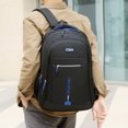 thumbnail image 3 of Men's Backpacks Oxford Waterproof Rucksack Business Computer Bag Casual Travel Backpack Anti-Theft Lightweight Back Bag 袪褞泻蟹邪泻 blue, 3 of 6