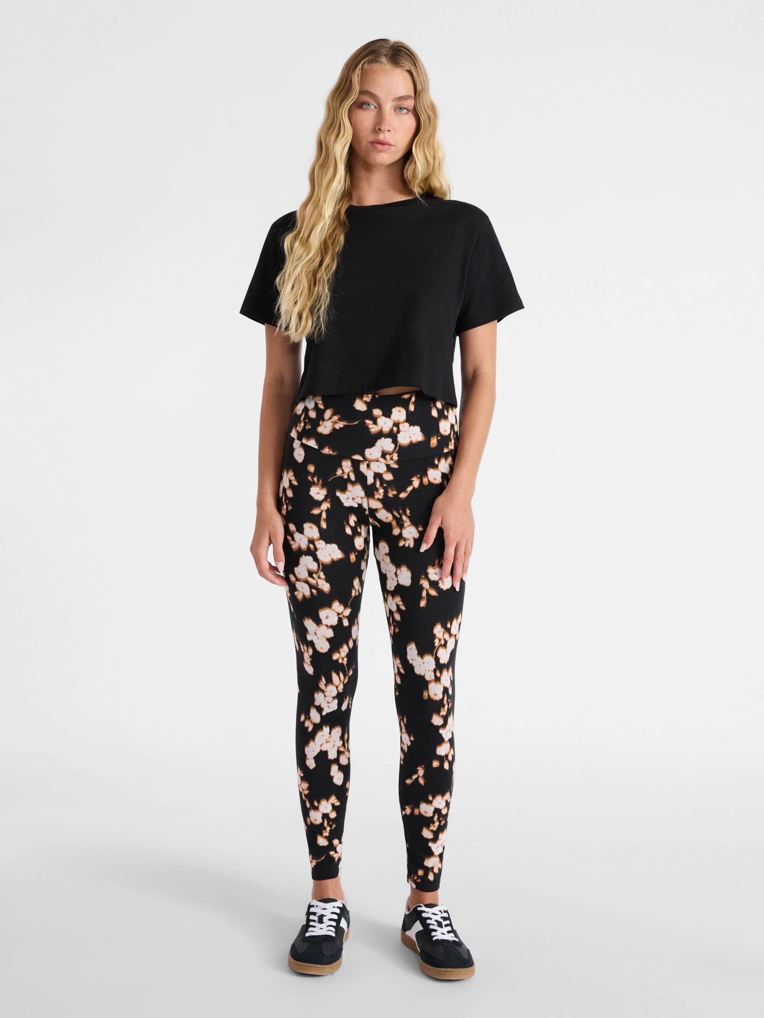 No Boundaries High Rise Ankle Leggings, 27” Inseam, Women’s