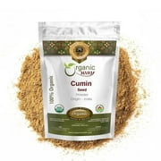 Organic Way Premium Cumin / Jeera Seeds Powder (Cuminum Cyminum) Adds Flavor & Aroma | Organic & Kosher Certified | Raw, Vegan, Non GMO & Gluten Free | USDA Certified | Origin - India (1/2 lbs / 8 oz)