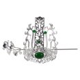thumbnail image 1 of MOVTOTOP 1 Set Hanfu Coronets and Hair Stick Crown Decor for Men Ancient Style, 1 of 8