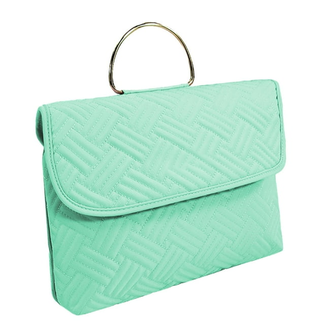 Neceser impermeable Yinane bolsa de maquillaje de viaje Verde bolsa de aseo colgante
