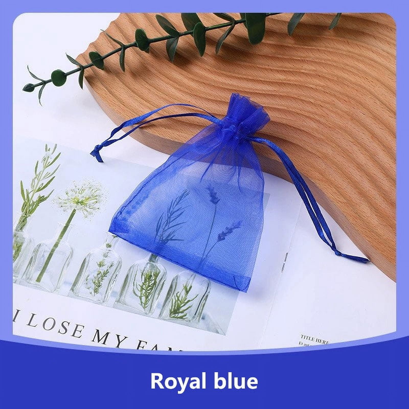 100Pcs/lot 7x9 9x12 10x15 13x18CM Organza Bags Jewelry Bag Wedding Party Decoration Drawable Bagh Gift Pouches Jewelry Packaging