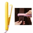 LYTiang Mini Female Portable Small Splint Straight Curly Hair Use Curly