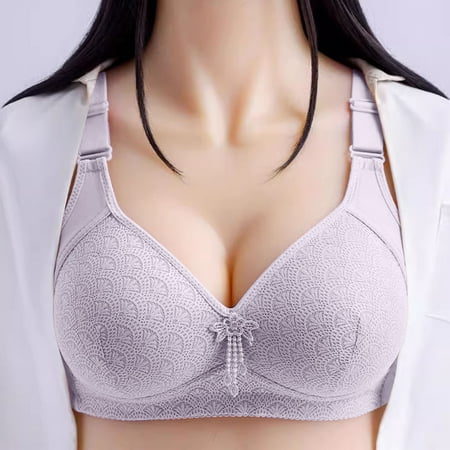 Xdegoge Buy Again My Orders High Impact Bras for Women Push Up No Wire Bras Plus Size Full Coverage Bras Casual Workout Running Sports Bra Adjustable Strap Ladies Bras Lingerie Clearance Online Sales