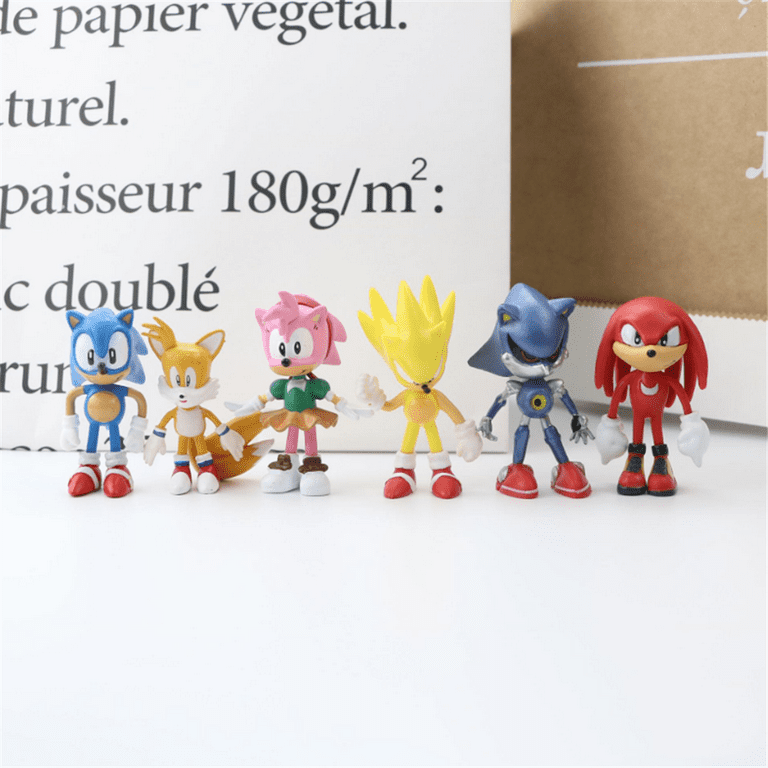 Boneco Sonic 6 cm Figura Colecionável Filme - Loja Zuza Brinquedos