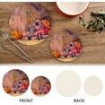 thumbnail image 4 of SKYSONIC Pumpkin Red Truck Pot Holders Trivets, 2 Pcs Heat Resistant Trivets,Autumn Fall Watercolor Cotton Thread Weave Mats for Hot Pads Pans Pot Bowl Teapot for Kitchen Decor, 4 of 7