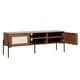 thumbnail image 4 of Mueble para TV Minimalista de Melamina 150x40cm Mundo In Centro Entretenimiento Imperia Nogal, 4 of 9