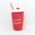 thumbnail image 4 of Dog Toy Interactive Milk Shake Cup Dog Teething Toy Dog Squeaky Toy for Puppy, 4 of 7
