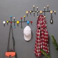 thumbnail image 1 of FUTUREORYY 1Ud Gancho De Hierro Negro Para Pared Estilo Decorativo Y Duradero Para Ropa Y Accesorios, 1 of 8
