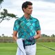 thumbnail image 3 of Balery Square Glass Mosaic Camisa Polo de Hombre con Estampado, de Manga Corta y Tejido Medio, Camisa Tipo Golf Polo-X-Large, 3 of 6