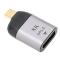 thumbnail image 4 of Adaptador USB C a DisplayPort 8Kat60HZ USB C a DP1.4 Convertidor macho a hembra para dispositivos de salida de vídeo USB C, 4 of 8