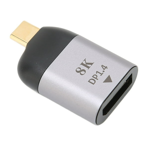 USB C To DisplayPort Adapter, Fine Craftsmanship Superior Performance Type C To DisplayPort Adapter Professional Design Plug and Play for for