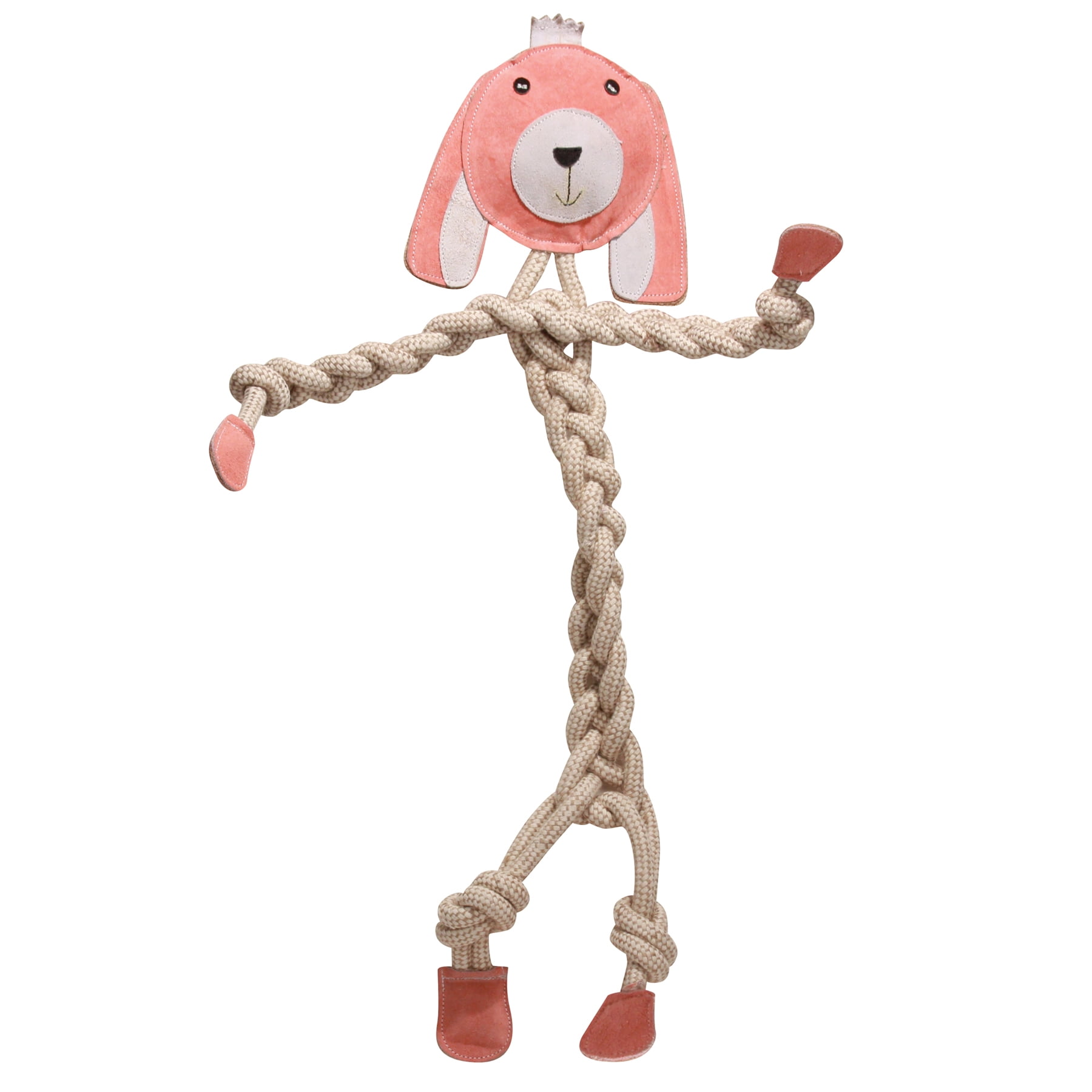 bunny rope dog toy