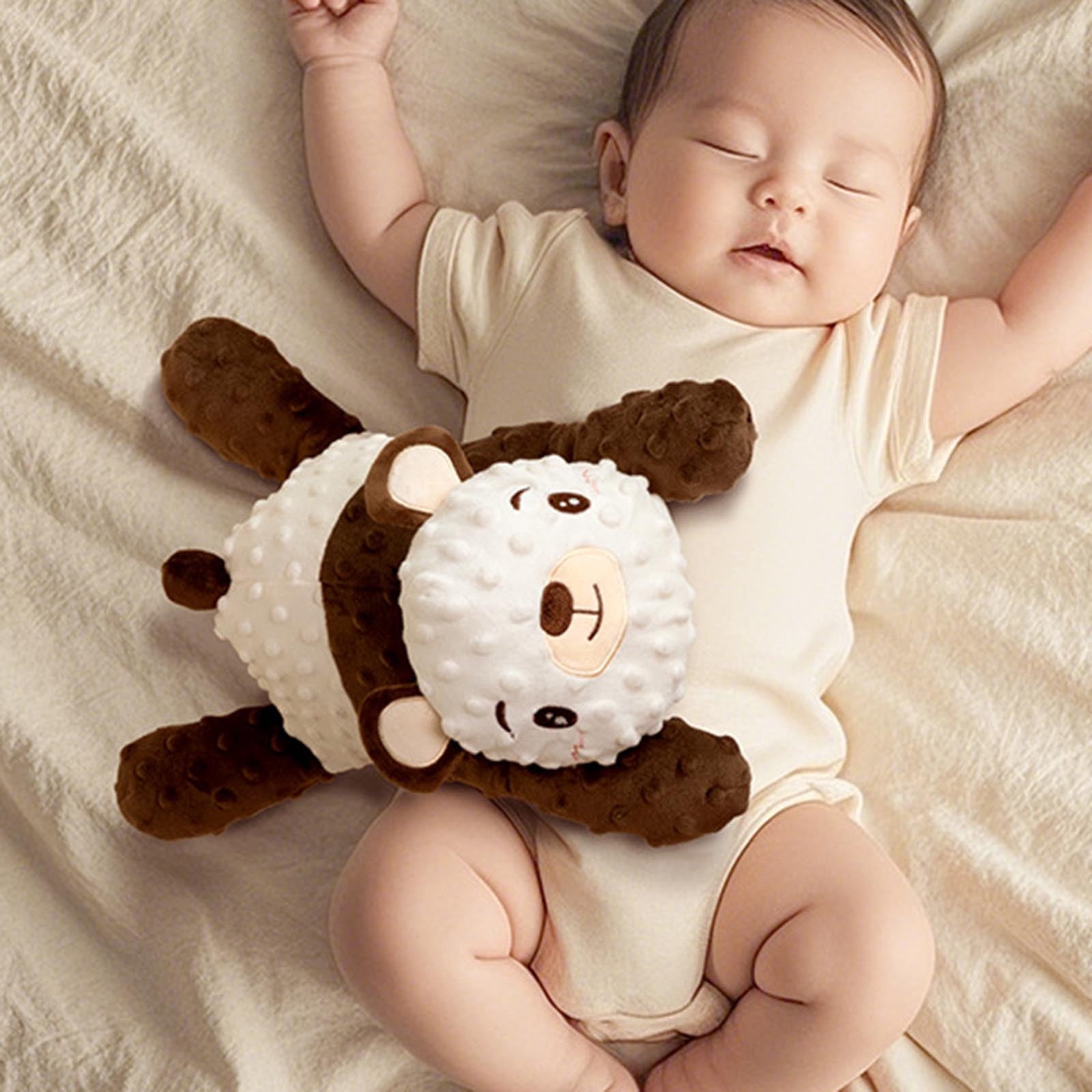 Easter Bunny Soother soothing companion - Plush Rabbit with Gentle Patting Vibrations, Adjustable Speed Pacifier Holder, Soothing Crib Toy, Easter Gifts, Graduation Gifts