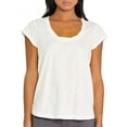 thumbnail image 3 of Social Standard by Sanctuary Ladies Short Sleeve Amber Scoop Neck Tee (Glow, XL), 3 of 7