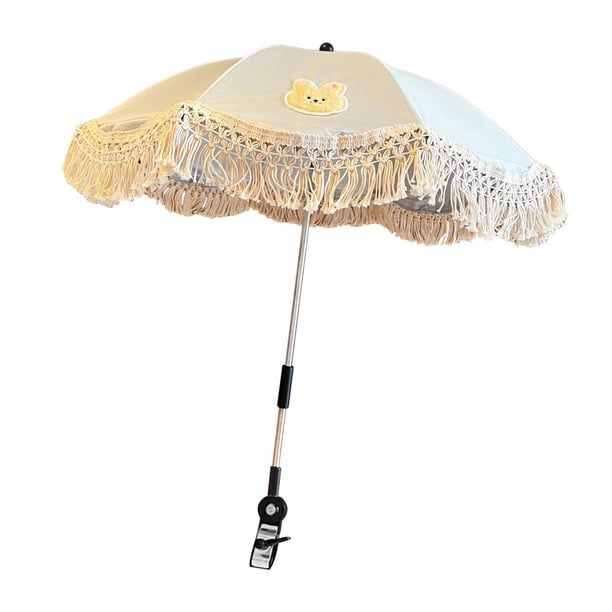 Sombrilla para Cochecito de bebé CUTICAT Sombrilla Universal para Cochecito Accesorios a prueba de viento