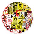 thumbnail image 1 of Paquete de pegatinas de vinilo impermeable con logotipo inglés de anime, 50 unidades, 1 of 3