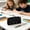Black, variant on Letter Pencil Case Standable Large Capacity Pen Bag for School Office Supplies,Beige
