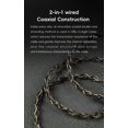 thumbnail image 4 of Cable para Auriculares HiBy CuAg8 de Cobre Chapado en Plata 3.5mm 4.4mm, 4 of 8