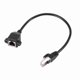 thumbnail image 2 of 3X RJ45 Hembra A Macho Adaptador de Cable de Extension de Red Montaje En Panel de 27 cm, 2 of 5