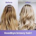 thumbnail image 3 of Moehair Color Vibrant Blonde Shampoo 12 fl oz | Purple Shampoo for Blonde Hair | Sulfate-Free, 3 of 9