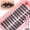 DIY-SET-595（Kit）, variant on 216 Clusters Individual D‑Curl False Eyelashes, Daily & Active Wear 8‑16mm, DIY Segmented Grafting, Fluffy Volume Lashes