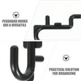thumbnail image 6 of LEORX 10Pcs Garage Storage System Heavy Duty Metal Hooks for Pegboard, 6 of 8