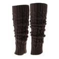 thumbnail image 1 of Calentadores de piernas para damas Calcetines Calentadores de piernas de punto Calentadores de piernas Legstuple Calentadores de piernas Gris, 1 of 3