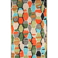 thumbnail image 2 of Momeni BUNGLBUN-3MTI5076 Novogratz Bungalow Collection Tiles Area Rug, 5 ft. x 7 ft. 6 in. - Multicolor, 2 of 5